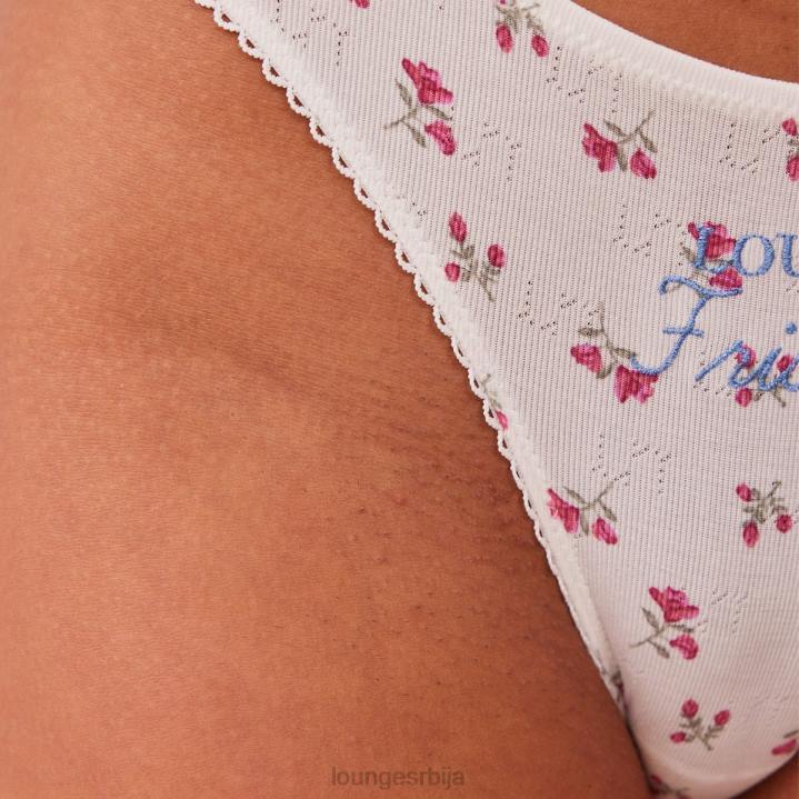 гаћице за дане у недељи (7 пакета) Жене Lounge Доњи веш JPFL702 принт