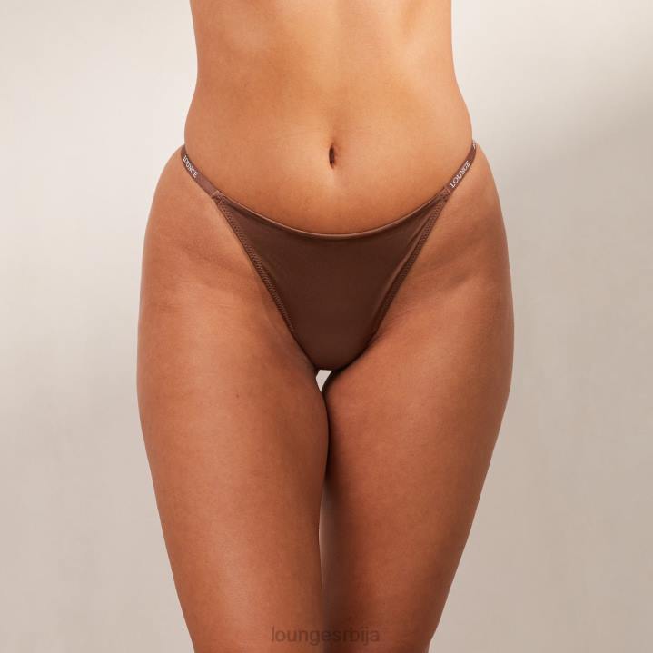 луксузне танге Жене Lounge Доњи веш JPFL240 кестен