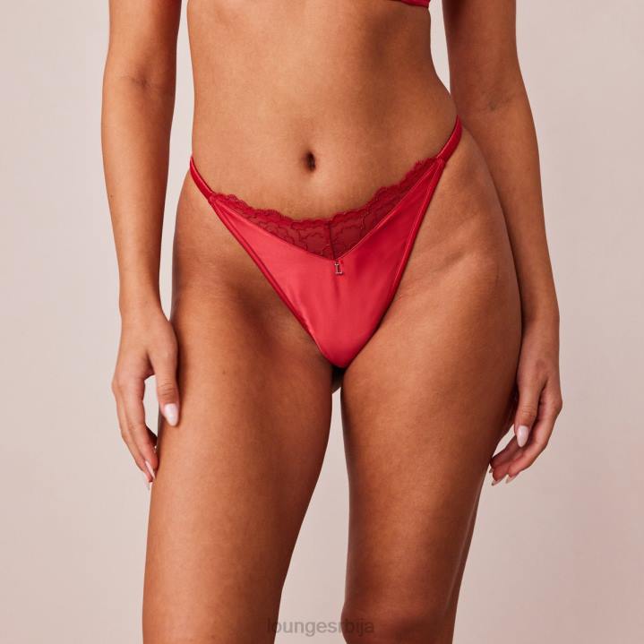 прошивене чипке Жене Lounge Доњи веш JPFL495 мароон