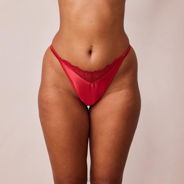 прошивене чипке Жене Lounge Доњи веш JPFL495 мароон