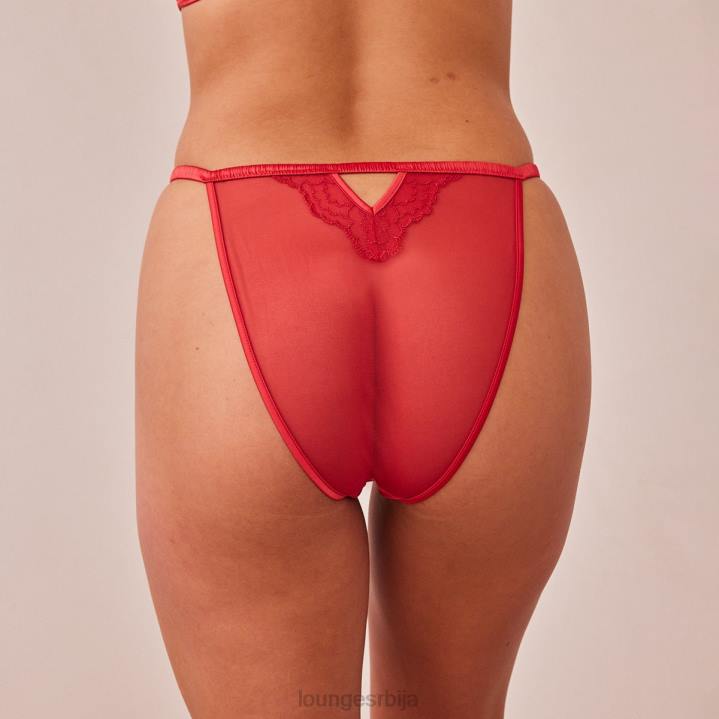 гаћице од прошивене чипке Жене Lounge Доњи веш JPFL498 мароон