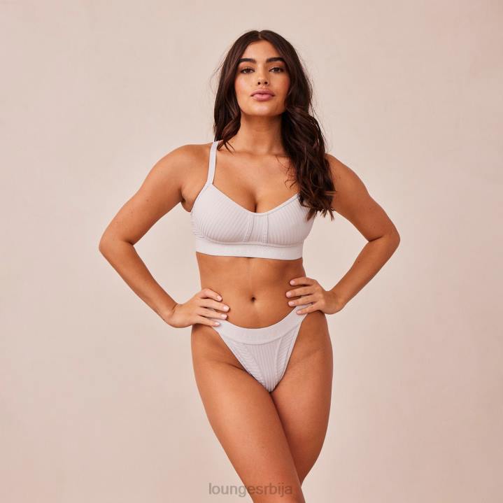 сет голих грудњака и танги Жене Lounge Доњи веш JPFL177 сива