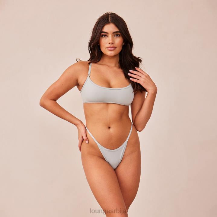 есенцијални сет са кратким рукавима и тангицама/гаћицама Жене Lounge Доњи веш JPFL181 жалфија