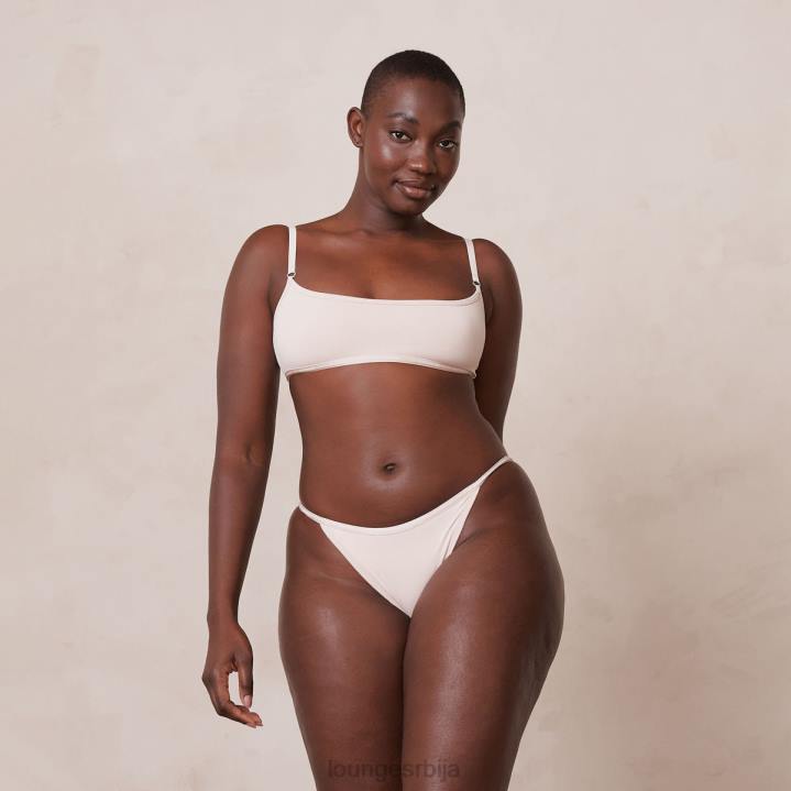 есенцијални сет са кратким рукавима и тангицама/гаћицама Жене Lounge Доњи веш JPFL182 розе розе