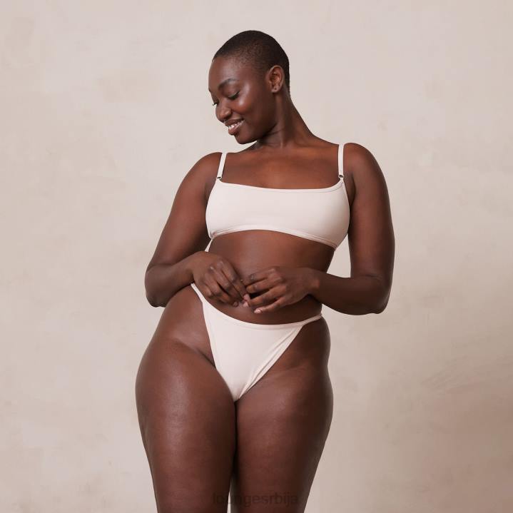 есенцијални сет са кратким рукавима и тангицама/гаћицама Жене Lounge Доњи веш JPFL182 розе розе