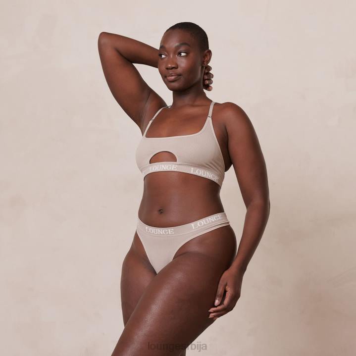 бешавни грудњак и танге/гаћице сет Жене Lounge Доњи веш JPFL190 минк