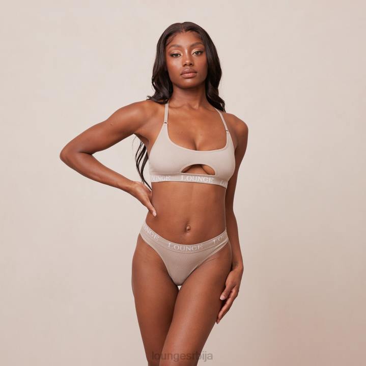 бешавни грудњак и танге/гаћице сет Жене Lounge Доњи веш JPFL190 минк
