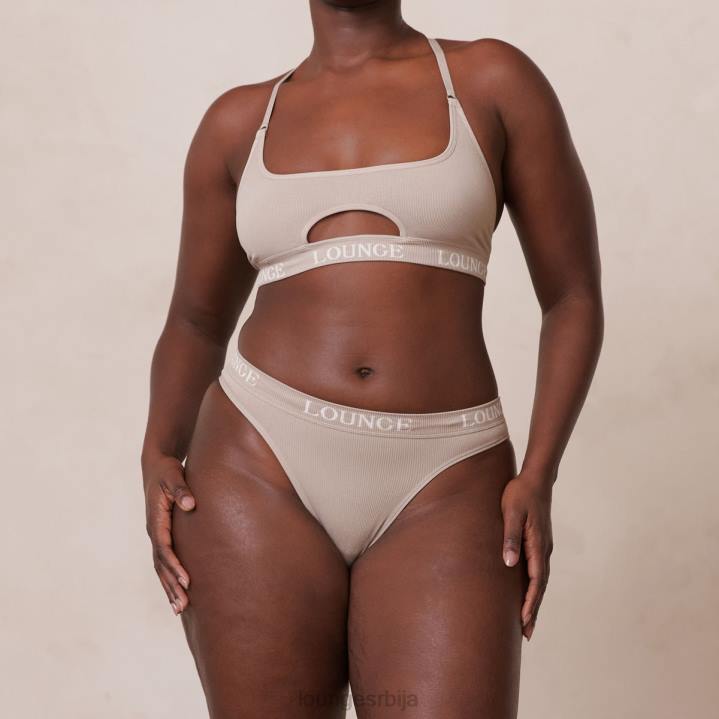 бешавни грудњак и танге/гаћице сет Жене Lounge Доњи веш JPFL190 минк