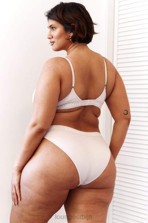 сет грудњака и танги/гаћица од бамбуса Жене Lounge Доњи веш JPFL196 сав крем