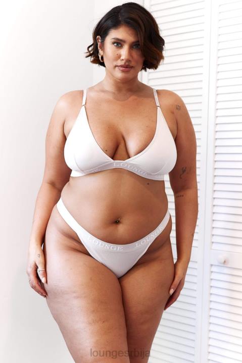 сет грудњака и танги/гаћица од бамбуса Жене Lounge Доњи веш JPFL196 сав крем