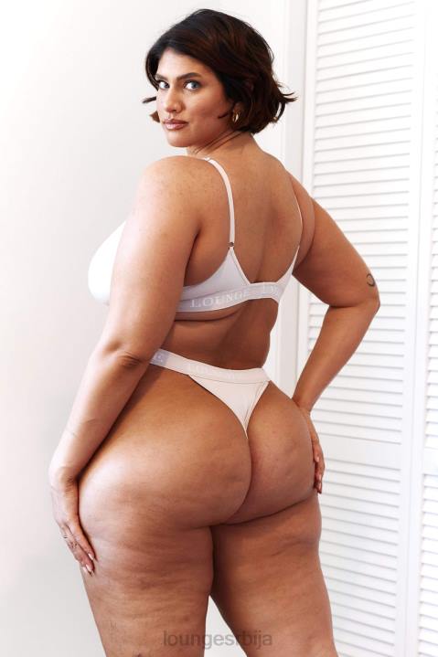 сет грудњака и танги/гаћица од бамбуса Жене Lounge Доњи веш JPFL196 сав крем
