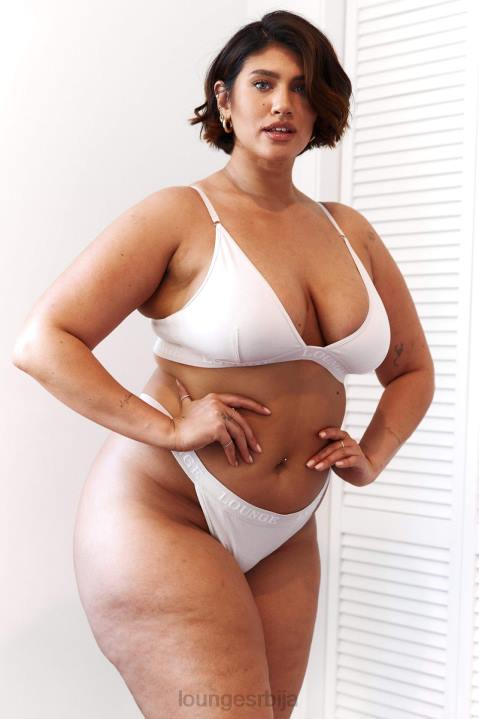 сет грудњака и танги/гаћица од бамбуса Жене Lounge Доњи веш JPFL196 сав крем