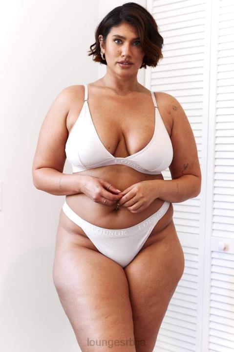 сет грудњака и танги/гаћица од бамбуса Жене Lounge Доњи веш JPFL196 сав крем
