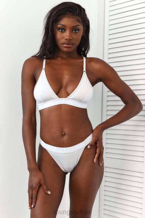 сет грудњака и танги/гаћица од бамбуса Жене Lounge Доњи веш JPFL196 сав крем