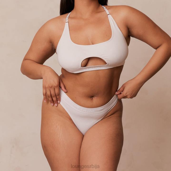 бешавни грудњак и танге/гаћице сет Жене Lounge Доњи веш JPFL220 крем