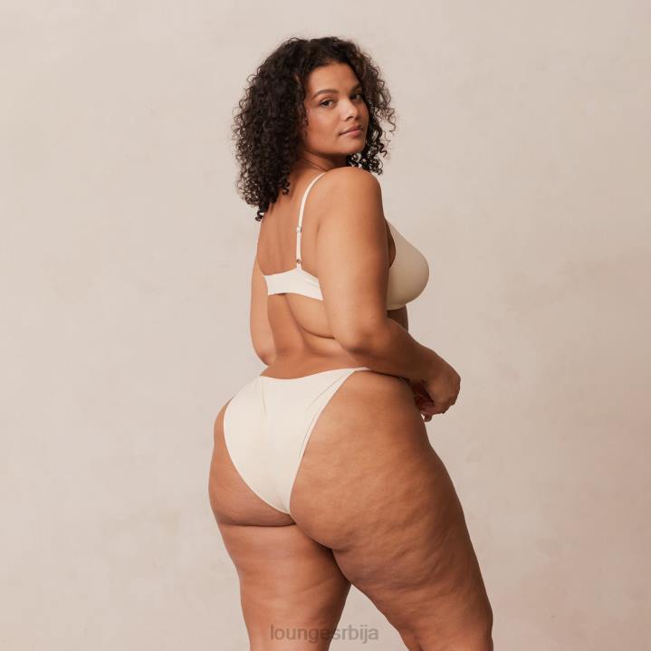 лагани грудњак са кратким мајицама и танге/гаћице сет Жене Lounge Доњи веш JPFL228 латте
