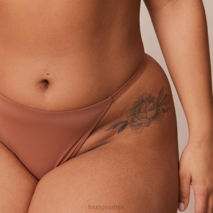 лагани грудњак са кратким мајицама и танге/гаћице сет Жене Lounge Доњи веш JPFL230 моцха