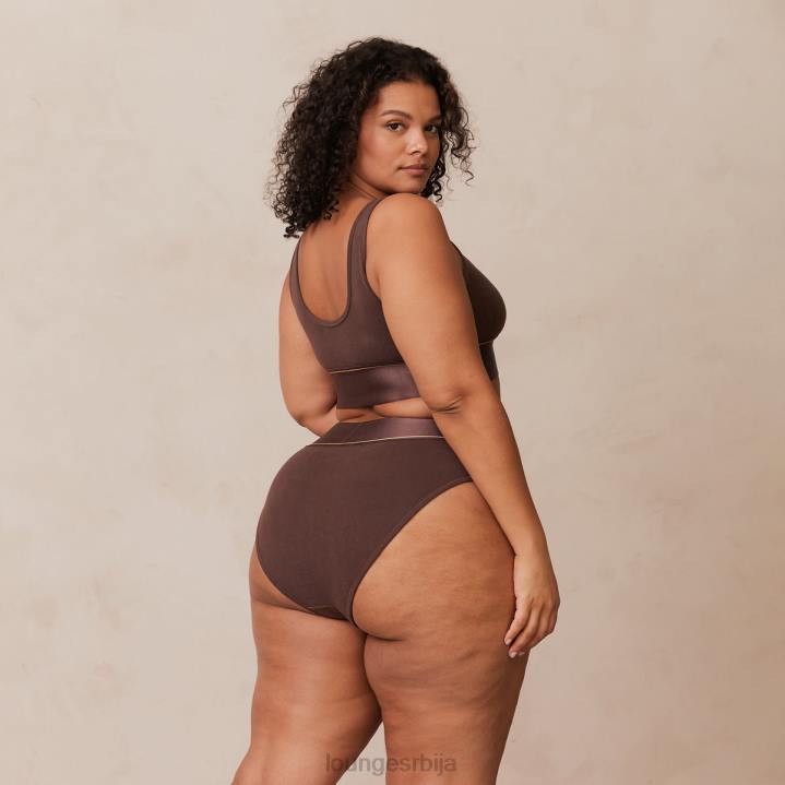 комплет бралет и гаћица Жене Lounge Доњи веш JPFL231 чоколада