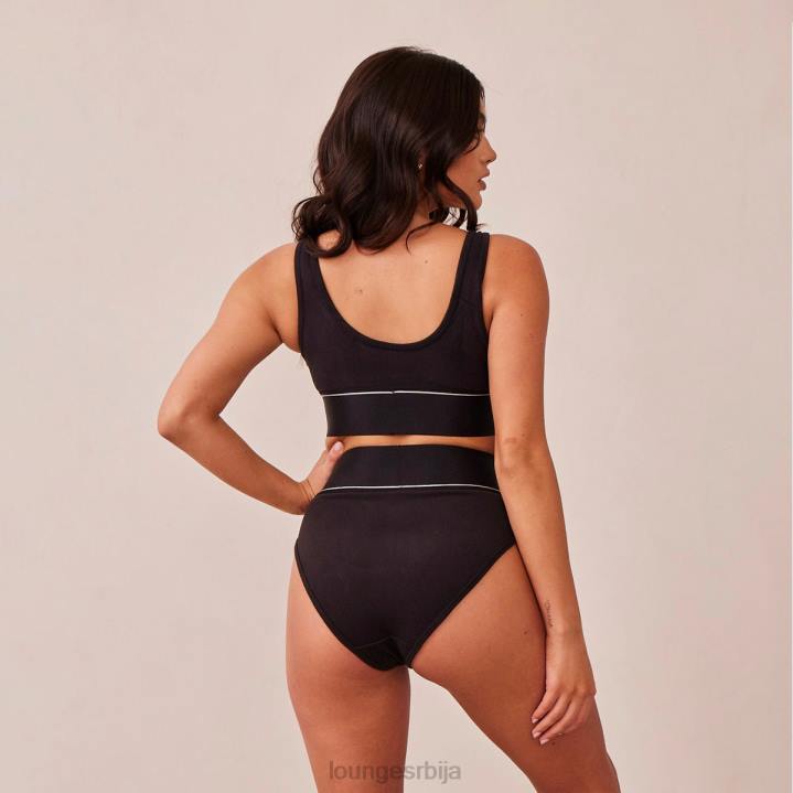 комплет бралет и гаћица Жене Lounge Доњи веш JPFL232 црн