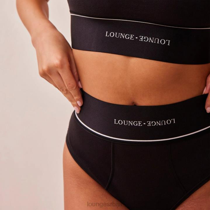 комплет бралет и гаћица Жене Lounge Доњи веш JPFL232 црн