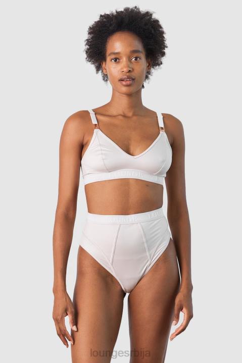 Негујте грудњак за негу и комплет танге/гаћица Жене Lounge Доњи веш JPFL234 крем