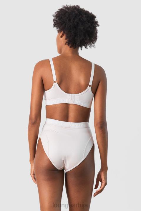 Негујте грудњак за негу и комплет танге/гаћица Жене Lounge Доњи веш JPFL234 крем