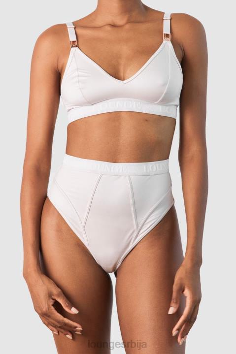 Негујте грудњак за негу и комплет танге/гаћица Жене Lounge Доњи веш JPFL234 крем