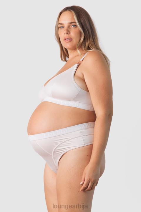 Негујте грудњак за негу и комплет танге/гаћица Жене Lounge Доњи веш JPFL234 крем
