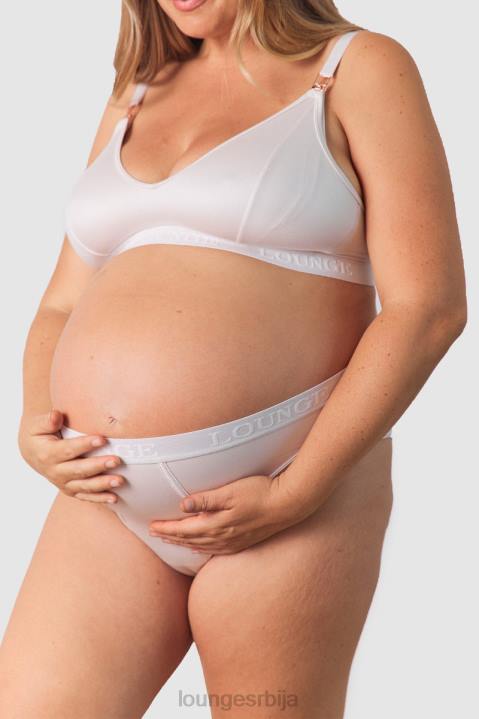 Негујте грудњак за негу и комплет танге/гаћица Жене Lounge Доњи веш JPFL234 крем