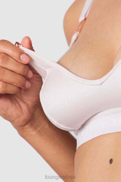 Негујте грудњак за негу и комплет танге/гаћица Жене Lounge Доњи веш JPFL234 крем