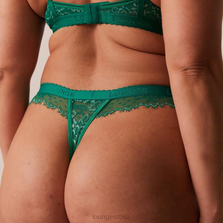 сет балконских грудњака и тангица/гаћица Жене Lounge Доњи веш JPFL101 смарагд