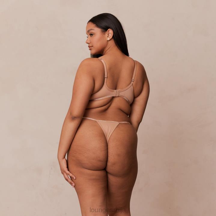 глатки класични грудњак са мајицама и танги/гаћице сет Жене Lounge Доњи веш JPFL112 душо