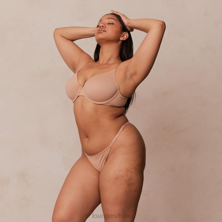 глатки класични грудњак са мајицама и танги/гаћице сет Жене Lounge Доњи веш JPFL112 душо