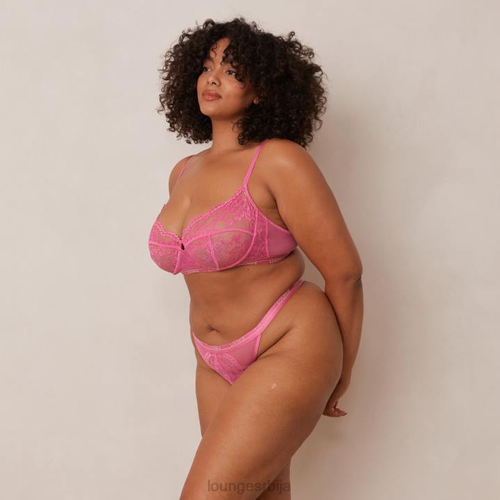 блоссом балконски грудњак и танги сет Жене Lounge Доњи веш JPFL11 хот пинк