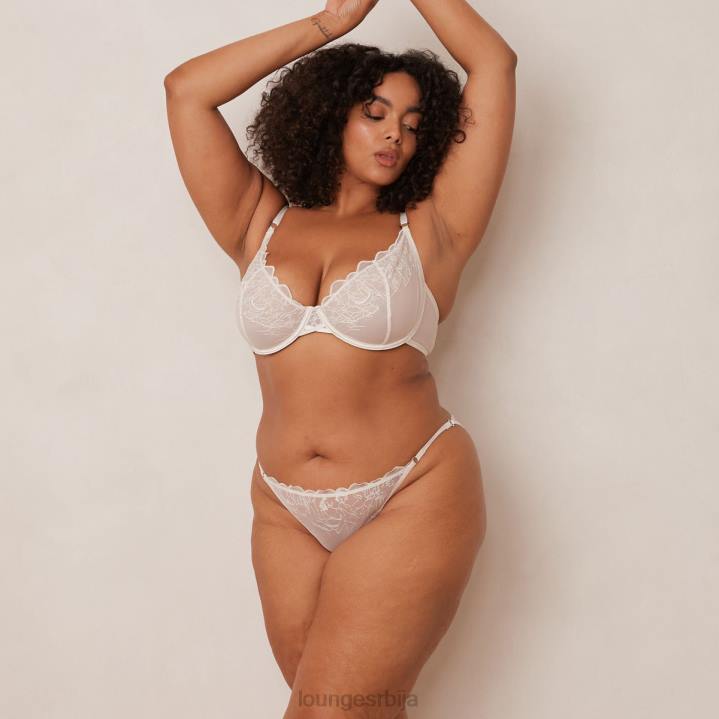 илустрација комплет балконских грудњака и тангица/гаћица Жене Lounge Доњи веш JPFL20 бисерно