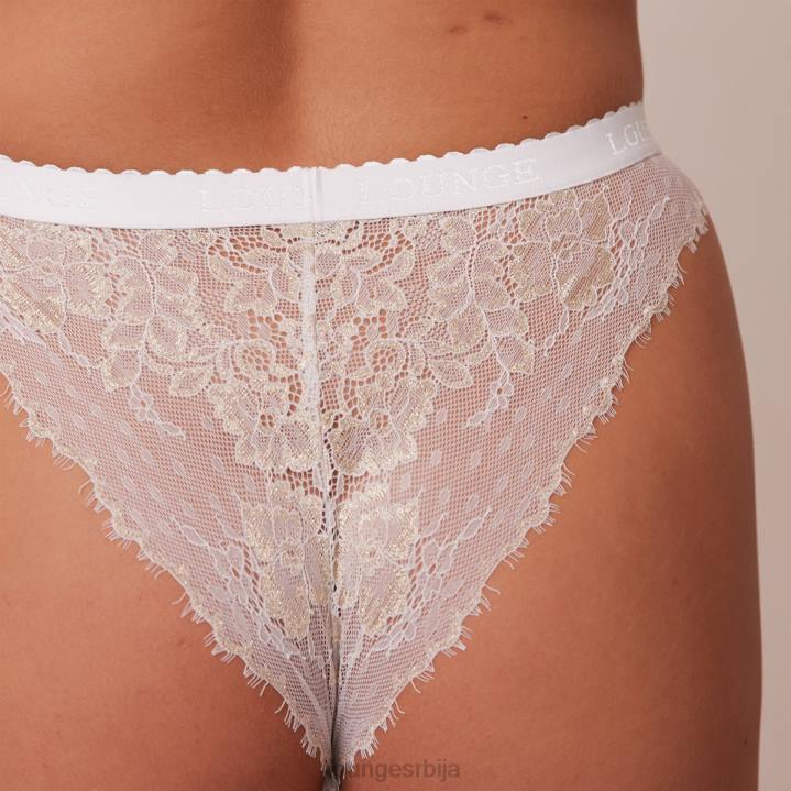 сет балконских грудњака и тангица/гаћица Жене Lounge Доњи веш JPFL29 бео