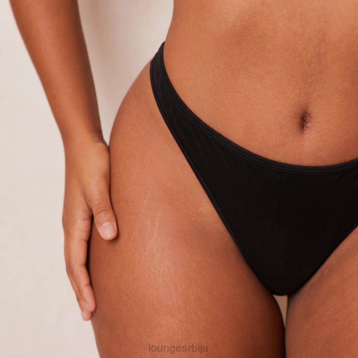 елегантан сет грудњака и тангица/гаћица Жене Lounge Доњи веш JPFL43 црн