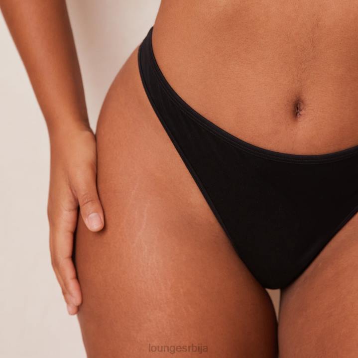 елегантан сет грудњака и тангица/гаћица Жене Lounge Доњи веш JPFL43 црн