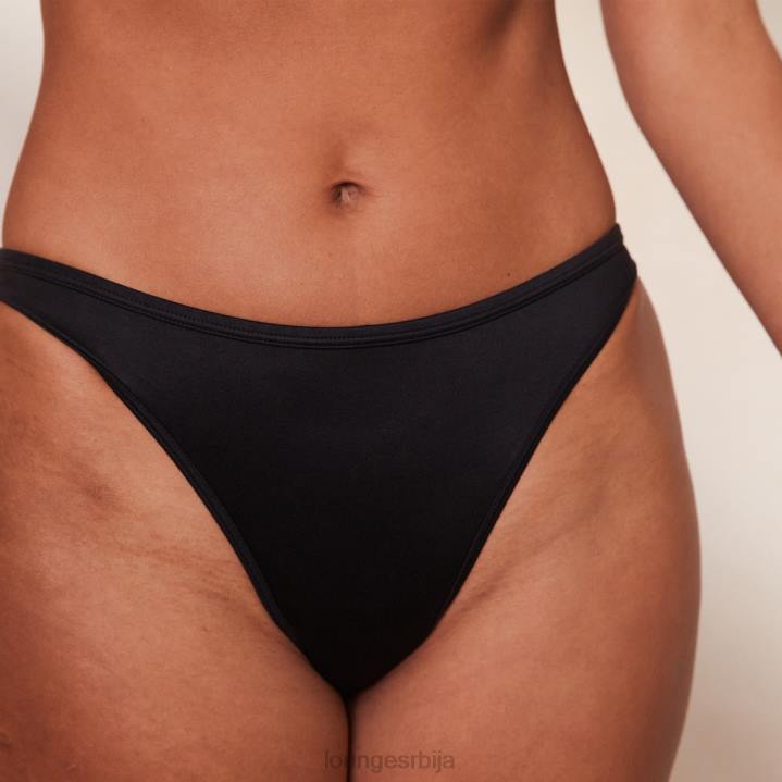 елегантан сет грудњака и тангица/гаћица Жене Lounge Доњи веш JPFL43 црн