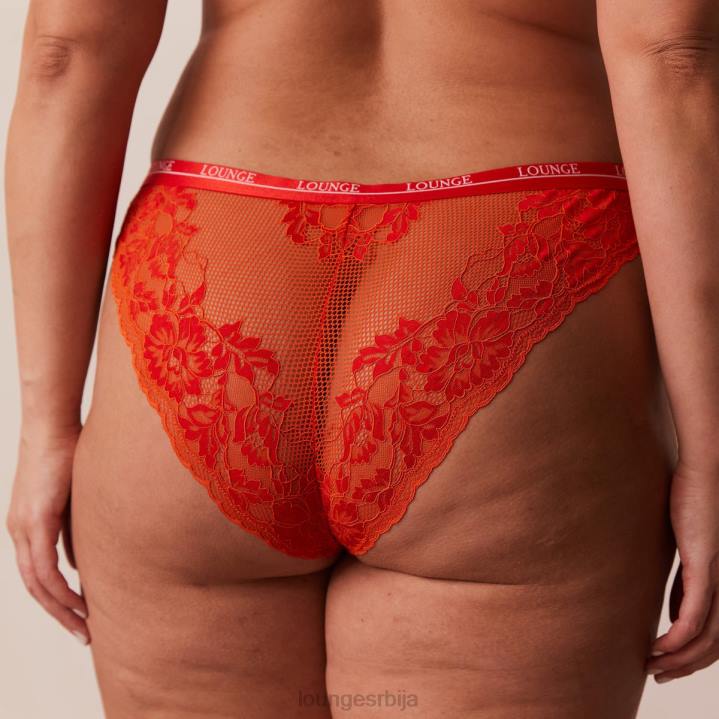 луксузни балконски грудњак и танге/гаћице сет Жене Lounge Доњи веш JPFL49 црвена