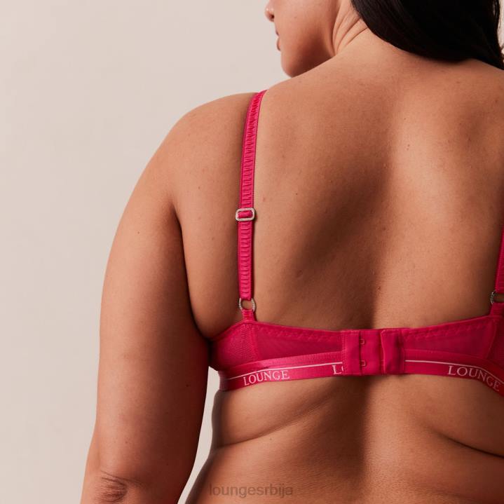 краљевски балконски грудњак и тангице Жене Lounge Доњи веш JPFL56 хот пинк