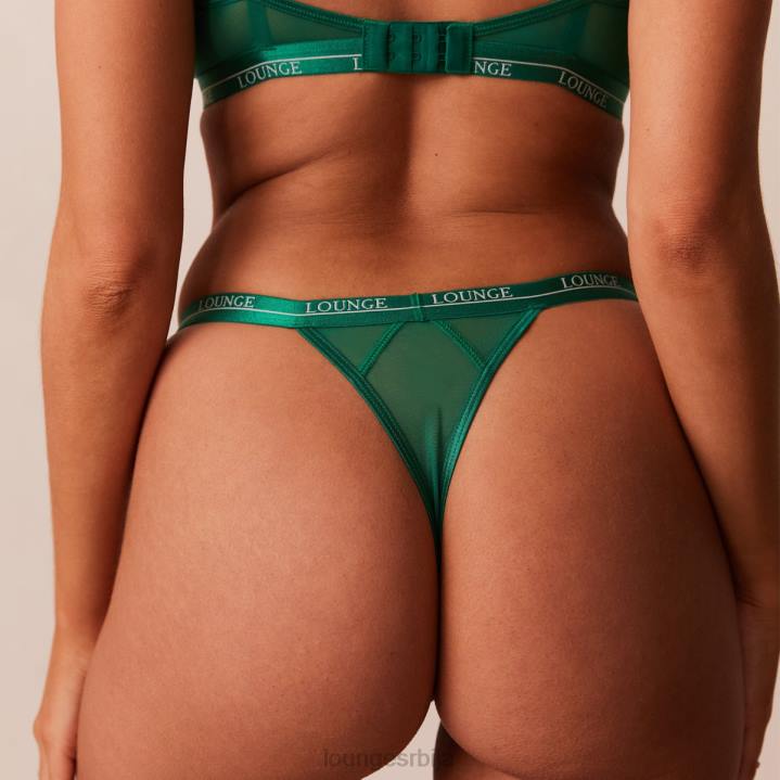 блоссом балконски грудњак и танги сет Жене Lounge Доњи веш JPFL5 смарагд