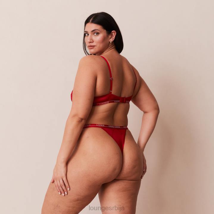 блоссом балконски грудњак и танги сет Жене Lounge Доњи веш JPFL6 мароон