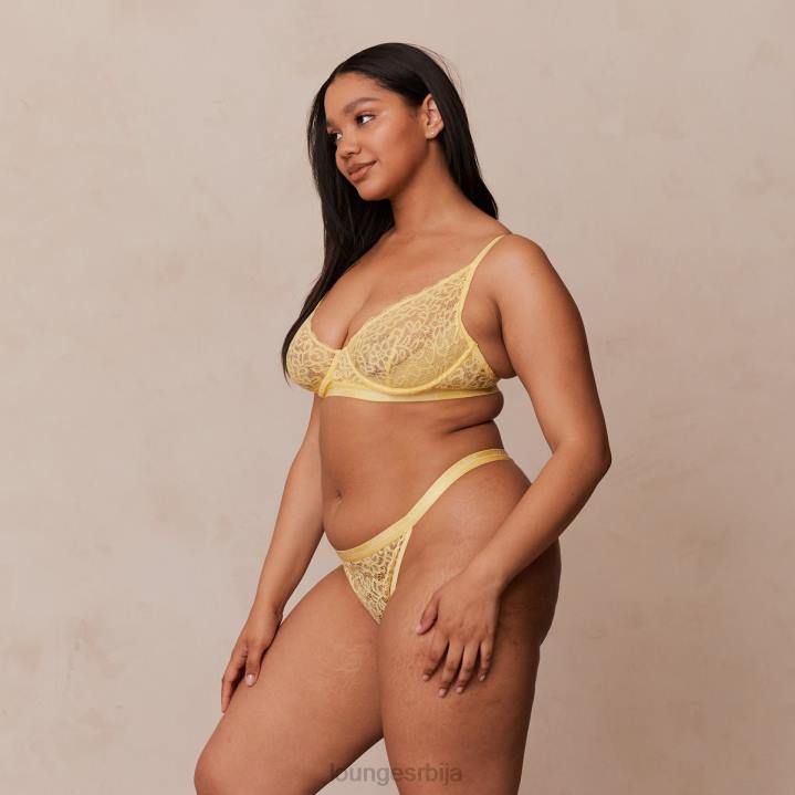 балконски грудњак и танги комплет Жене Lounge Доњи веш JPFL72 лимун