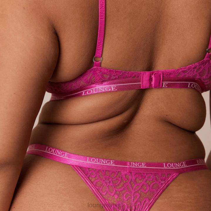 балконски грудњак и танги комплет Жене Lounge Доњи веш JPFL74 малина