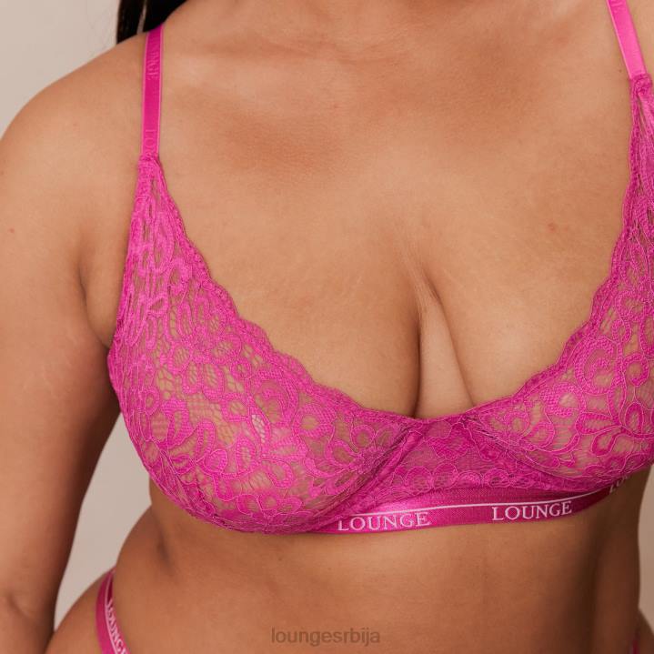балконски грудњак и танги комплет Жене Lounge Доњи веш JPFL74 малина