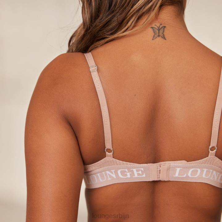 ултра комфорни ребрасти грудњак и танги Жене Lounge Доњи веш JPFL77 таупе