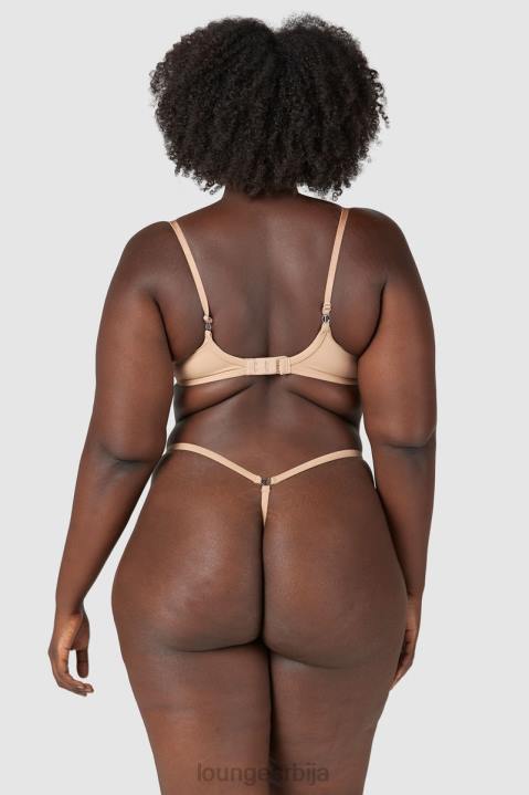 Сцулпт пусх-уп мајица грудњак и танге/гаћице сет Жене Lounge Доњи веш JPFL79 душо