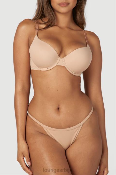 Сцулпт пусх-уп мајица грудњак и танге/гаћице сет Жене Lounge Доњи веш JPFL79 душо