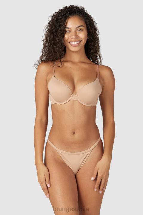 Сцулпт пусх-уп мајица грудњак и танге/гаћице сет Жене Lounge Доњи веш JPFL79 душо
